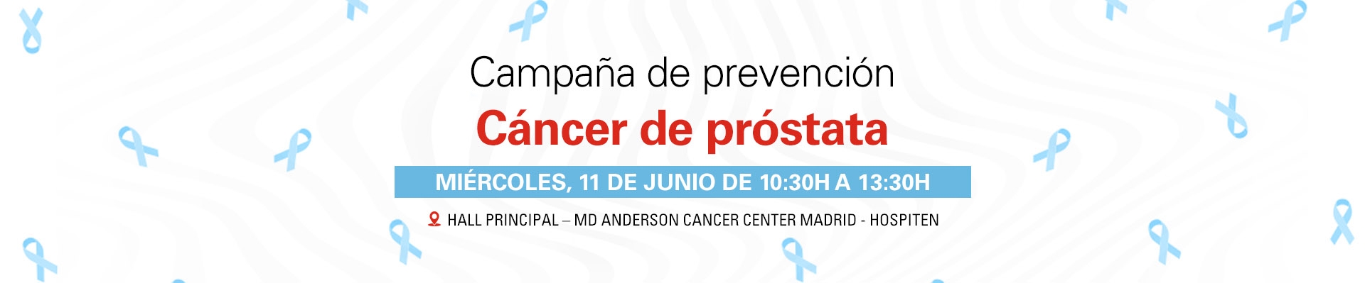 Campaña de prevención “Cáncer de próstata”